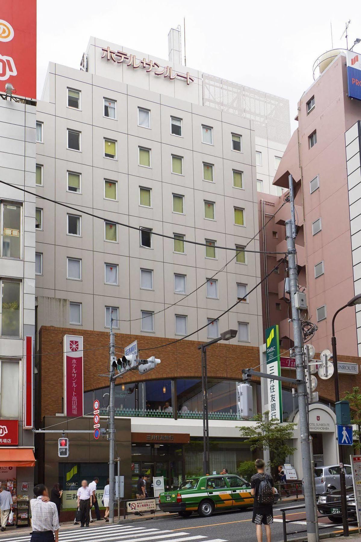 Hotel Sunroute Takadanobaba Tokyo Bagian luar foto
